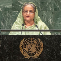 Sheikh Hasina, Prime Minister of the Government of the People’s Republic of Bangladesh