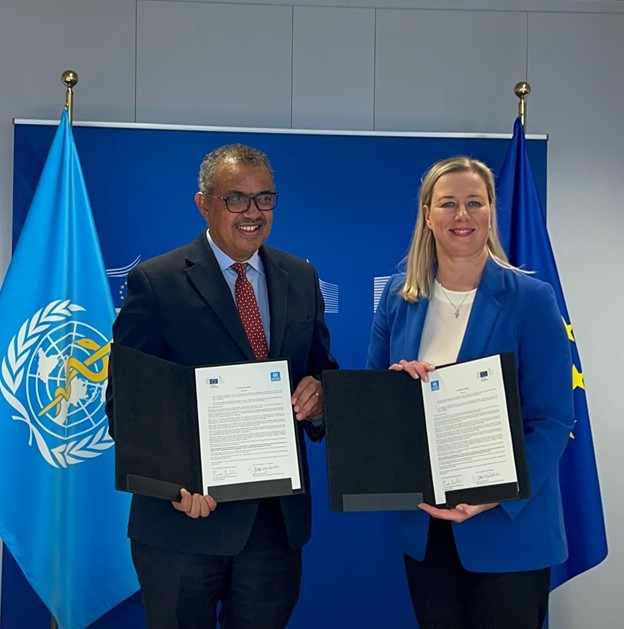 WHO and EU renew partnership for universal health coverage