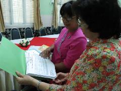 Examining daily hospital records at Nay Pyi Taw General Hospital