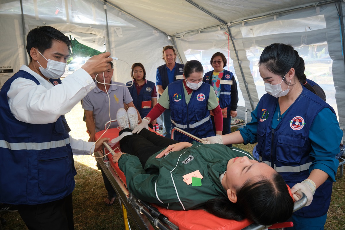 Preparing Lao PDR's Emergency Medical Team