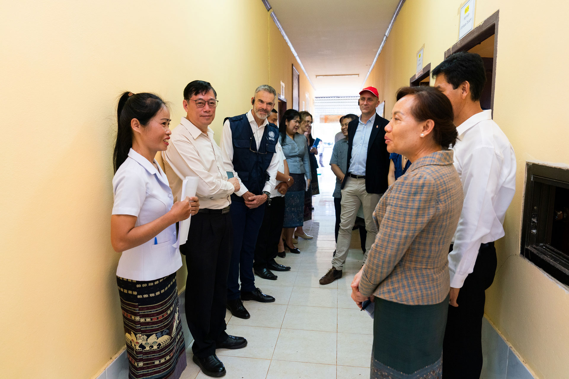 Senior officials undertook a high-level field visit to Khong District