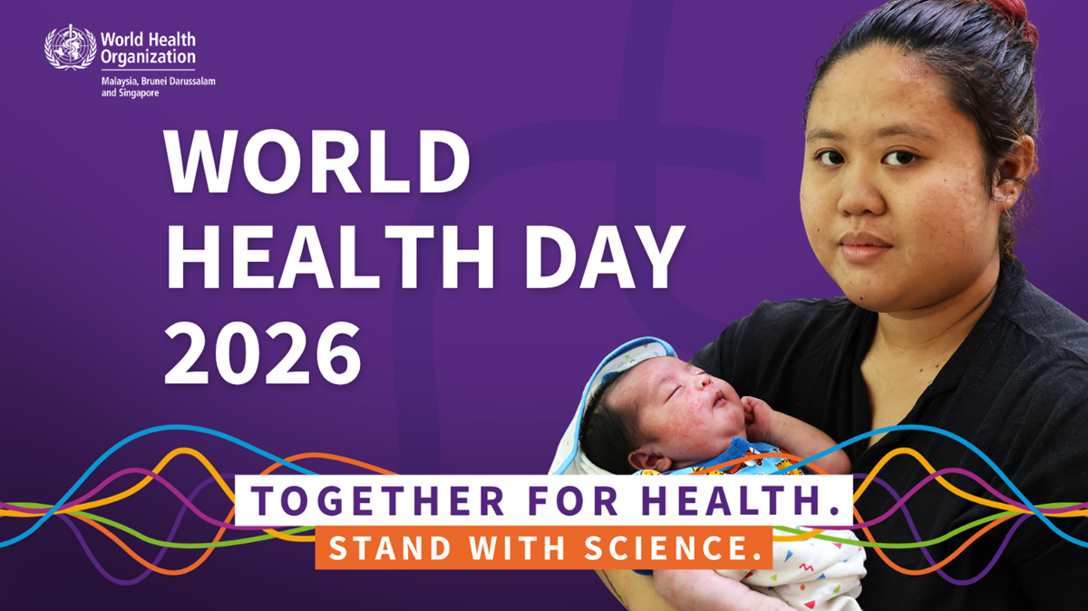 World Health Day – Together For Health. Stand with Science