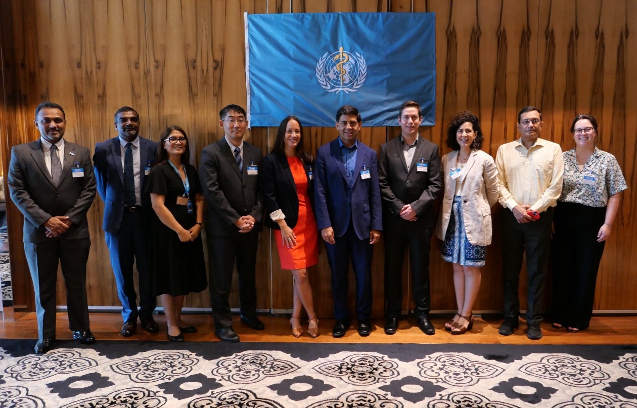 Group picture of WHO Secretariat