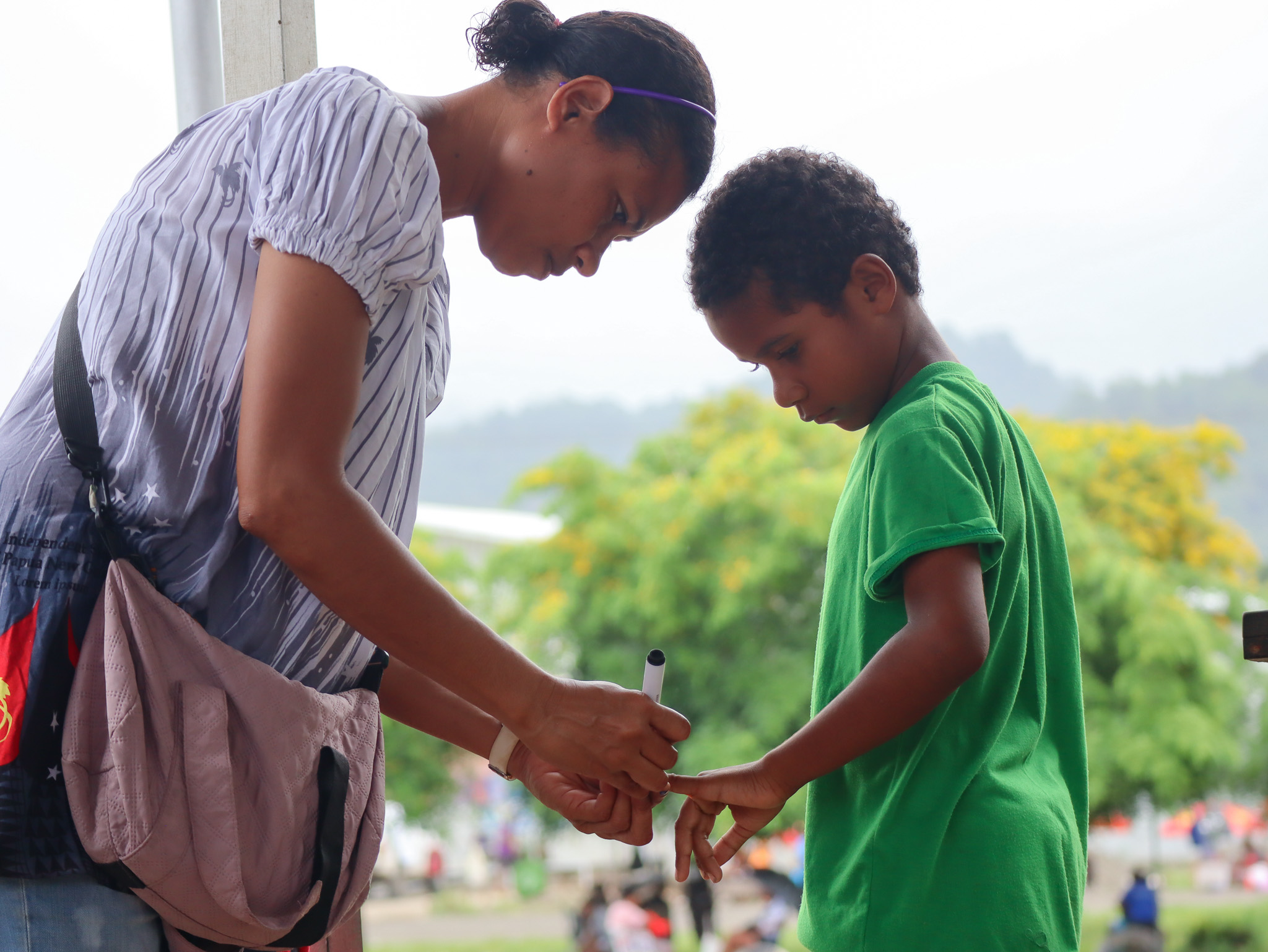 Polio Campaign in PNG
