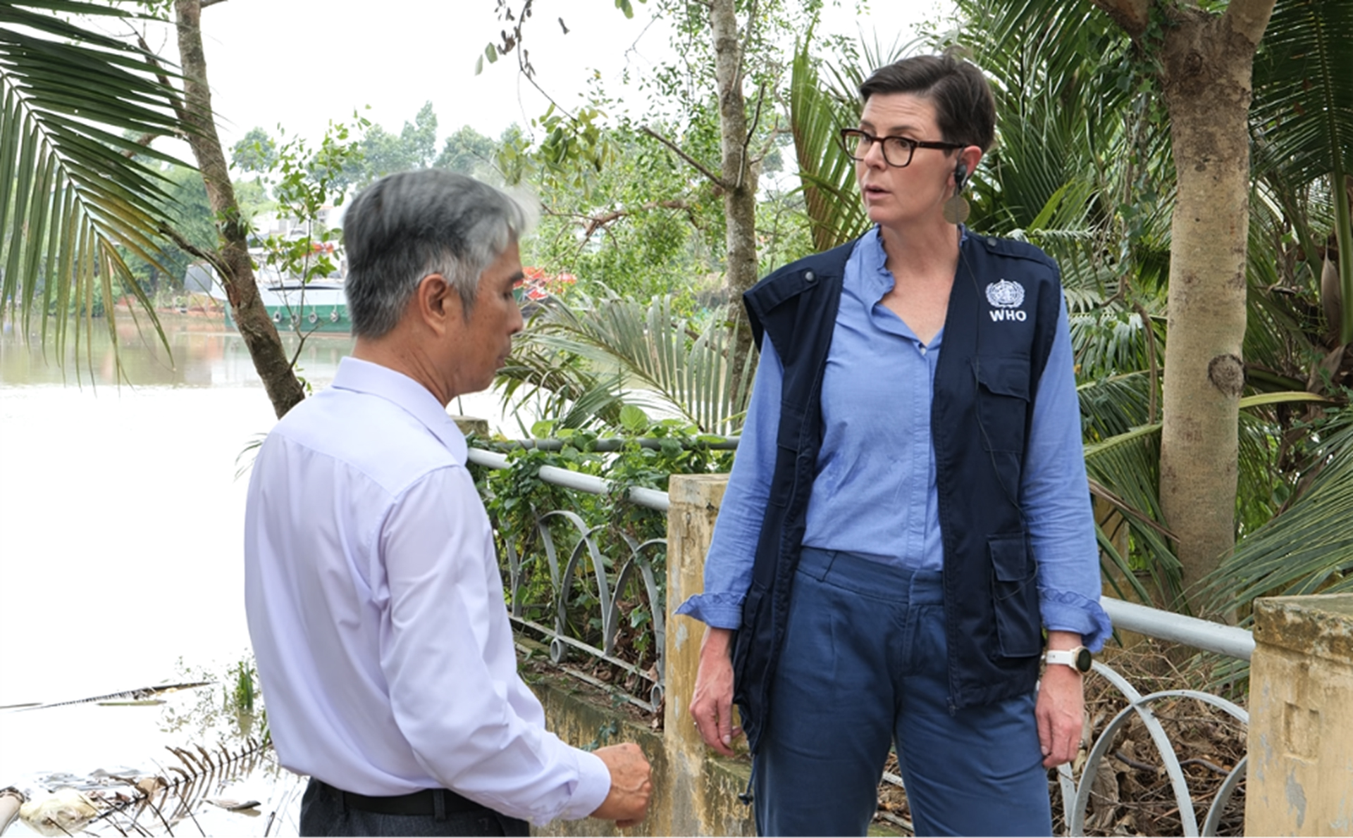 Dr Nguyen Phuong Nghi and Dr Angela Pratt