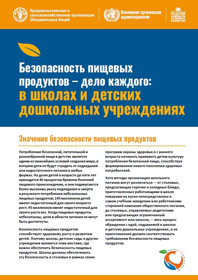 business-in-schools-and-daycare-centres-ru Безопасность пищевых продуктов – дело каждого: в школах и детских дошкольных учреждениях
