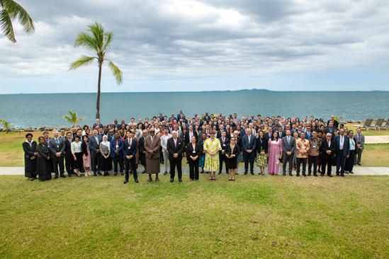 Delegates and partners in a group photo during the 76th Regional Committee Meeting in the Western Pacific