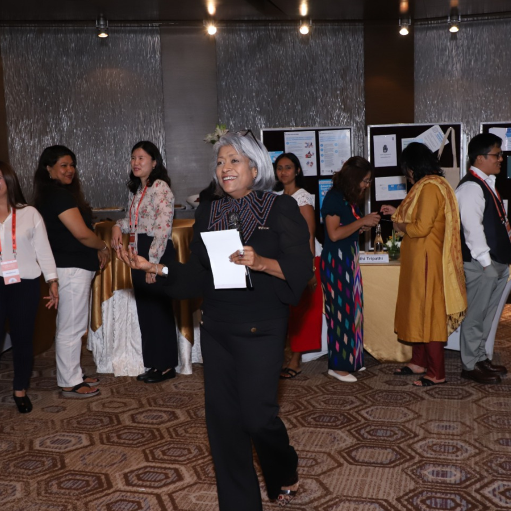 Dr Gaya Gamhewage at the venue of a UN Partners’ Workshop