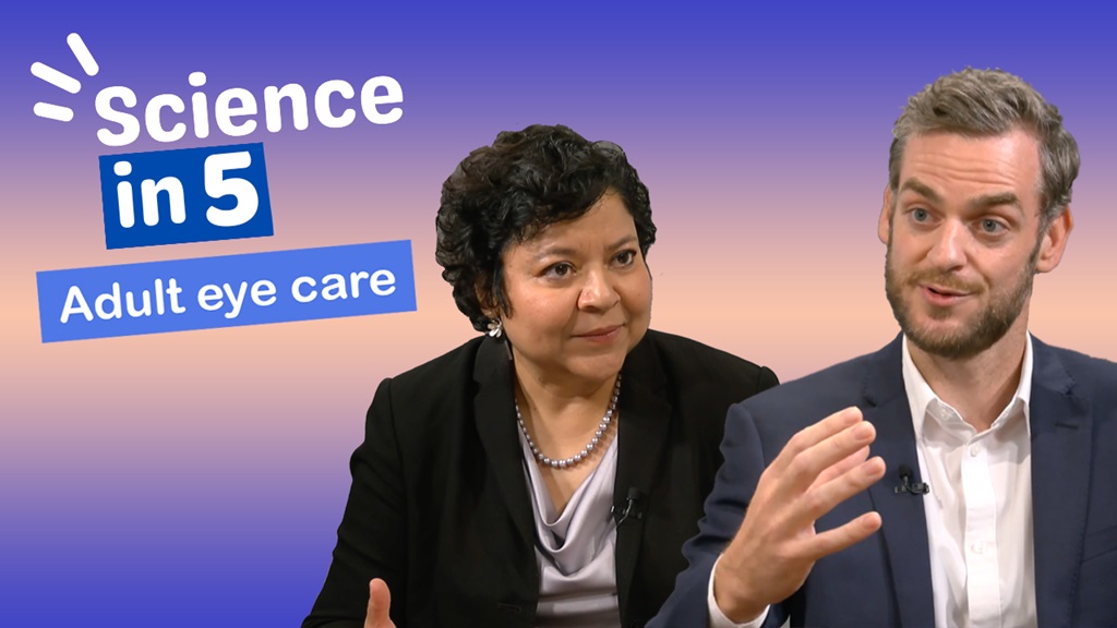 Science in 5 podcast - Adult eye care