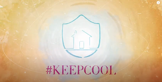 #KeepCool in the heat: At home
