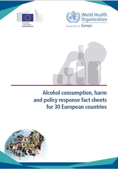 Alcohol consumption, harm and policy response fact sheets for 30 European countries (2018)