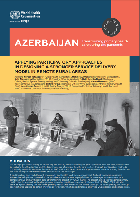 Azerbaijan: Applying participatory approaches in designing a stronger service delivery model in remote rural areas (2021)