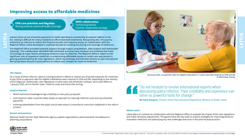 Health impact story - Latvia 2024