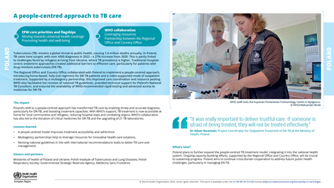 Health impact story - Poland 2024