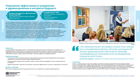 Отчет о страновых результатах	Румыния	2024