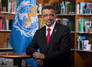 Dr Tedros Adhanom Ghebreyesus, Director-General of WHO