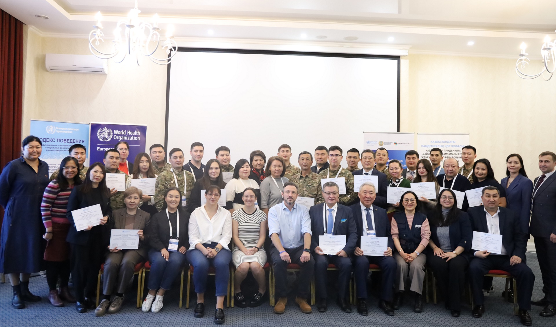 WHO Kazakhstan trains health professionals on emergency management in Shymkent