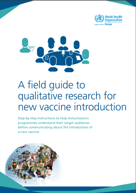 Field guide to qualitative research for new vaccine introduction