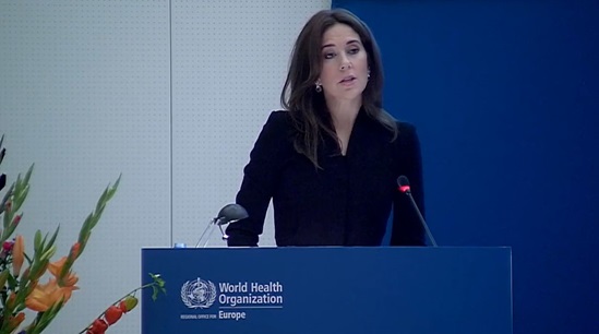 Her Royal Highness Crown Princess Mary addresses the WHO Regional Committee for Europe - Thumbnail