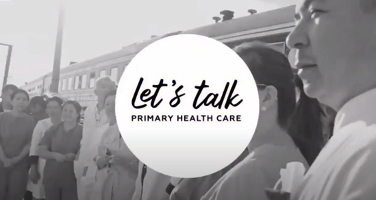 Let's Talk Primary Health Care Ep 1: Priority setting of PHC services during the pandemic