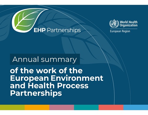 Annual summary of the work of the European Environment and Health Process Partnerships