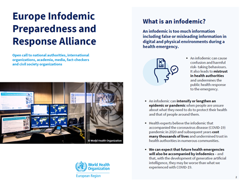 Europe Infodemic Preparedness and Response Alliance (EIPRA) - Open call