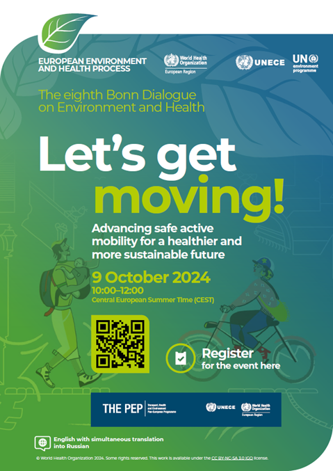 The eighth Bonn Dialogue: Let’s get moving! Advancing safe active mobility for a healthier and more sustainable future - Provisional programme