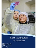 Health security bulletin July–September 2025
