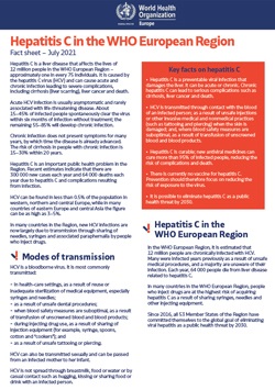 Factsheet - Hepatitis C in the WHO European Region