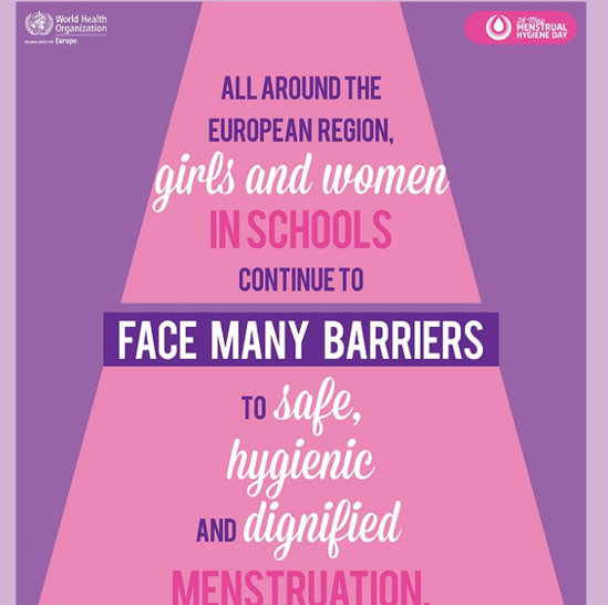 No more barriers to hygienic and dignified menstruation