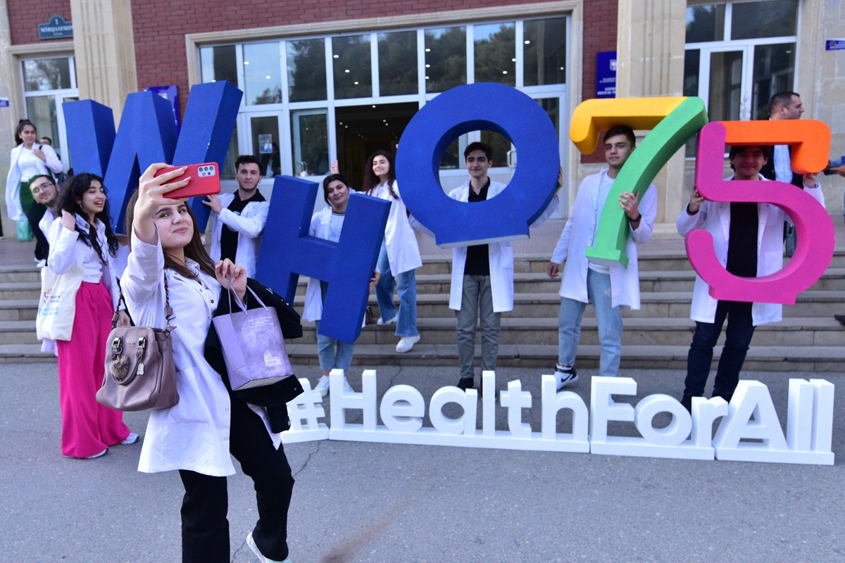Azerbaijan celebrates WHO’s 75th anniversary