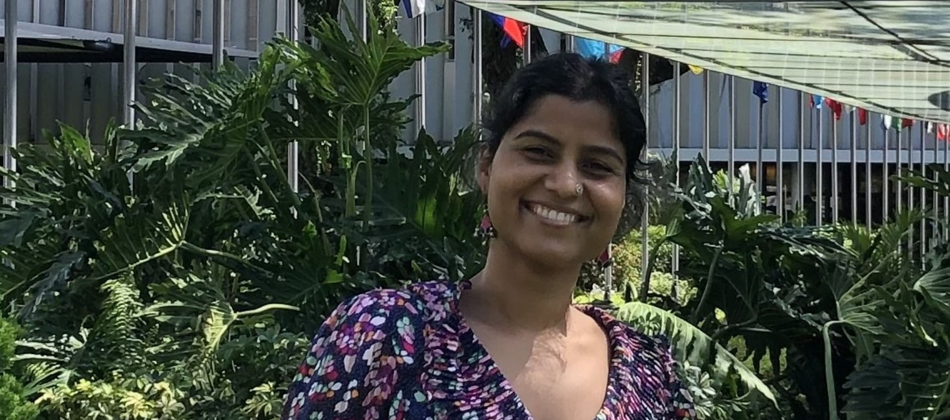 Portrait of Harsh Lata, a technical officer in WHO’s Health Emergencies Programme