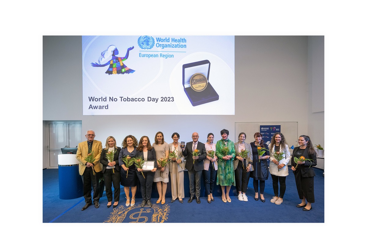 Slovenia’s public health advocates recognized for commitment to tobacco