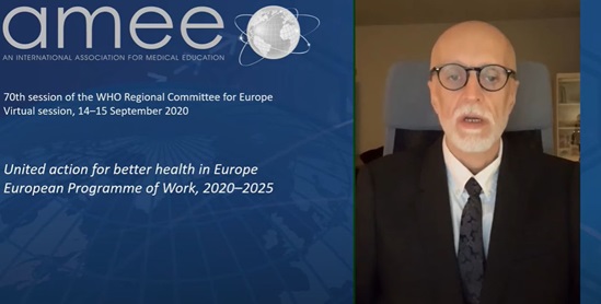 Statement -  Association for Medical Education in Europe (AMEE), delivered by by Prof Janusz Janczukowicz - Thumbnail