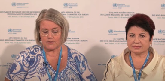 Statement - European Forum of National Nursing and Midwifery Associations, presented by Ms Vibeke Westh - Thumbnail