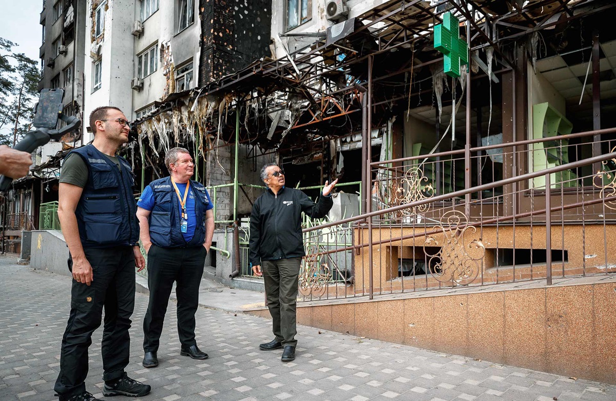 Early success in health system recovery in Ukraine, new WHO report