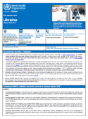 Ukraine situation report: January-March 2018