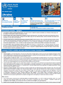 Ukraine situation report: October-December 2017