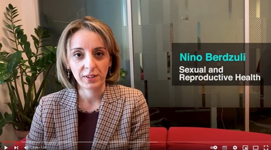 Women in Health – Nino Berdzuli on Sexual and Reproductive Health