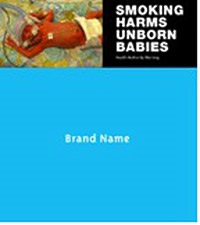 Smoking harms unborn babies - Front of pack